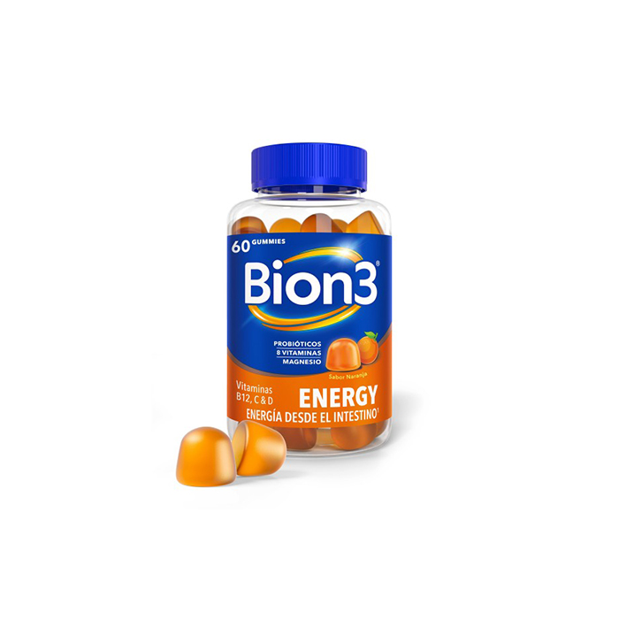 Bion3 Energy Gummies 60 Naranja