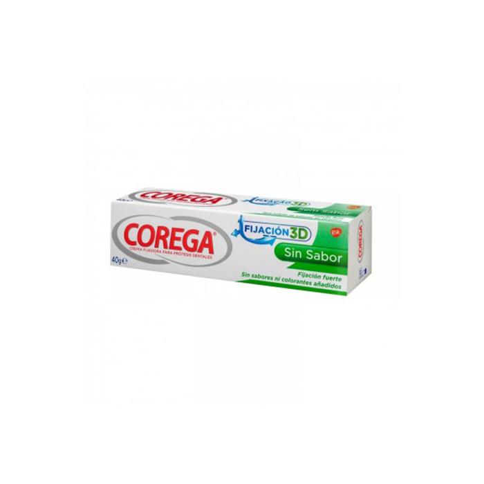 Corega Crema Sin Sabor Adhesivo Prótesis Dental 40g