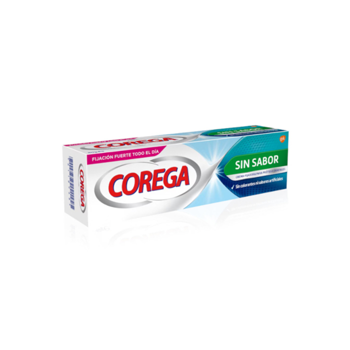 Corega Crema Sin Sabor Adhesivo Prótesis Dental 70g